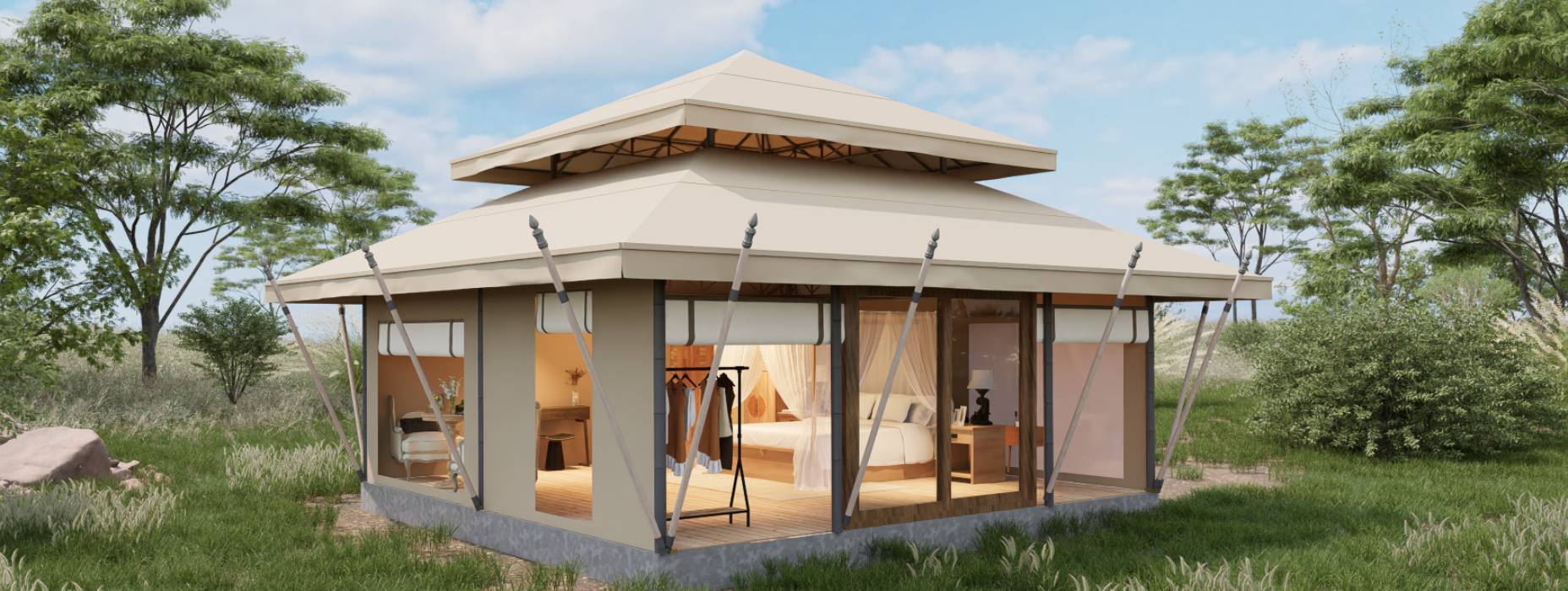 和静县户外野奢帐篷